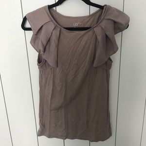 Short Sleeve Flutter Tee